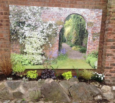 garden canvas - wall view